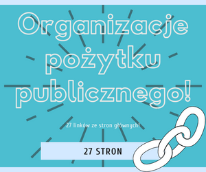 27 linków z głównych stron organizacji pożytku publicznego